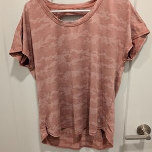 Xersion Women's Short Sleeve Pink Camo Tee